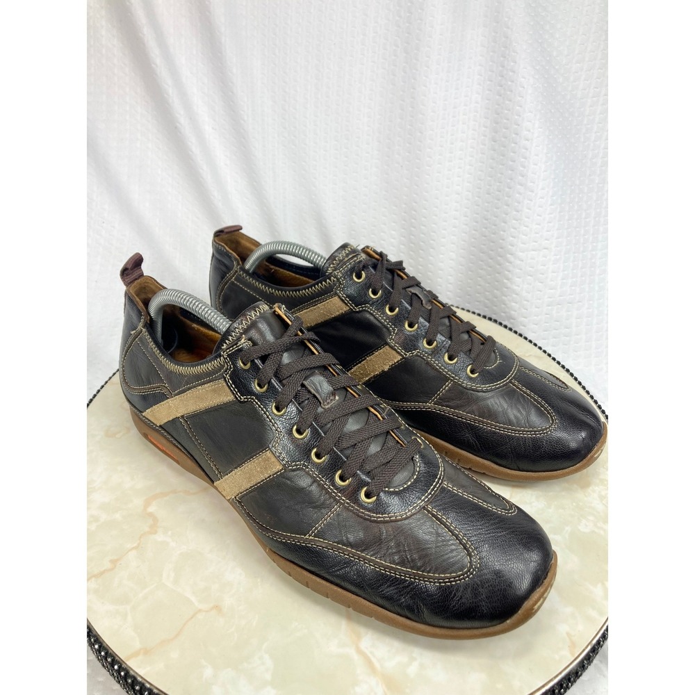 Cole Haan Air Terrel Oxford Shoes Mens 10 Brown Leather Gorpcore Sporty Sneakers